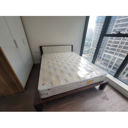 Robot Walnut - Mặt Nệm 1m4 : Giường Ngủ Gỗ Sồi